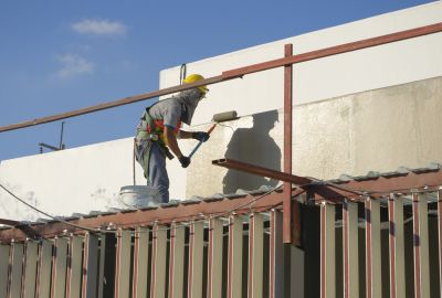 Commercial Fence Painting in Loveland, CO
