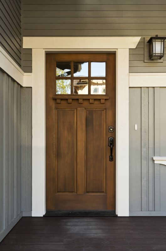 Exterior Wood Door Restoration